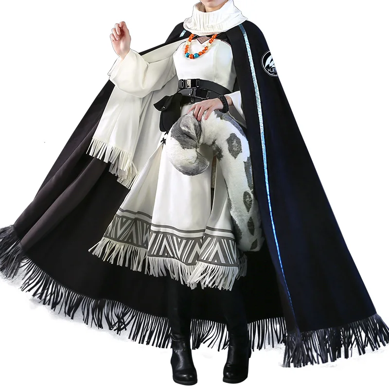 

Anime Arknights Pramanix Rhodes Island Skin Battle Suit Gorgeous Dress Cosplay Costume Women Halloween Carnival FreeShipping