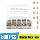 500 шт., набор резьбовых вставок M2 M2, 5, 5 M3