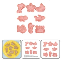 great cookie mold innovative pp diy starfish shark cartoon cookie cutter cookie cutters biscuit mould 8pcsset