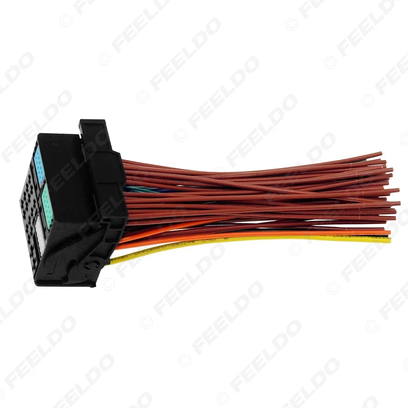 Автомобильное радио FEELDO стерео 52Pin обжимное головное устройство для Volkswagen