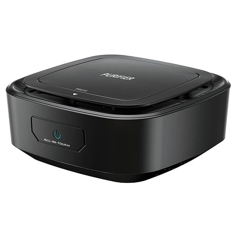 

Car Air Purifier Mini Portable Desktop Office USB Powered Negative Ion Car Purifier Smoke and Dust Removal