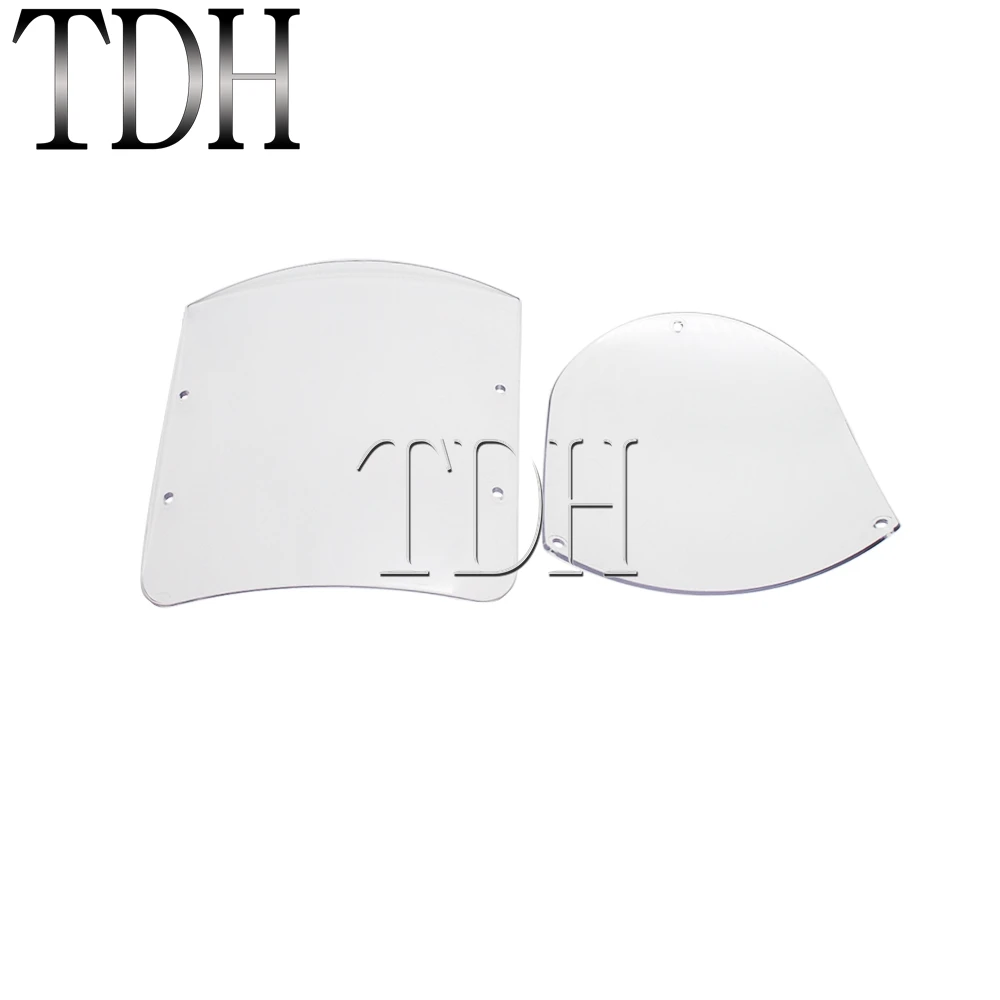 clearsmoke quarter fairing windscreen wind shield screen protector for harley xl 883 xl1200 1988 up fxr 1986 94 dyna 1995 05 free global shipping