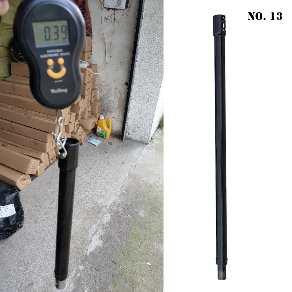 

Portable 30cm/50cm Drill Bit Extension Auger Extended Length Auger Extension for Plant Auger Diggers Hole Digger Earth Tools