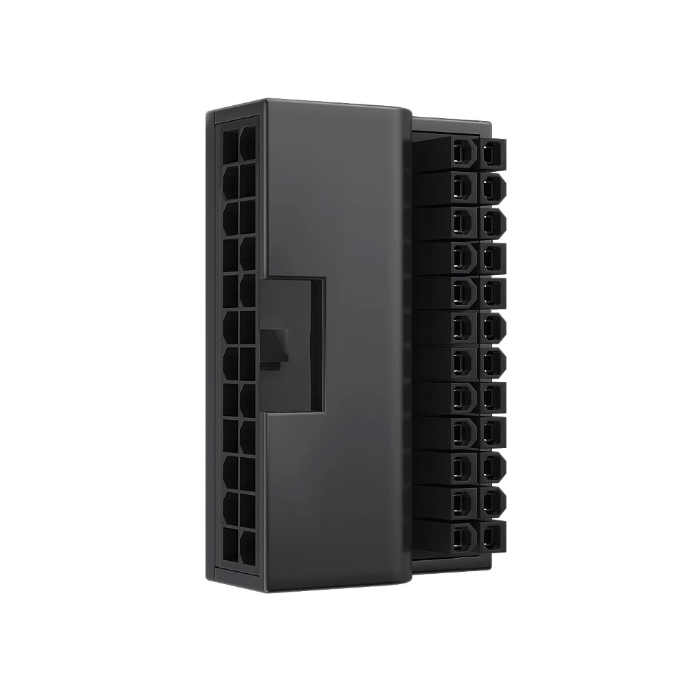ATX 24 Pin до 90 градусов адаптер питания материнская плата для настольного ПК кабель