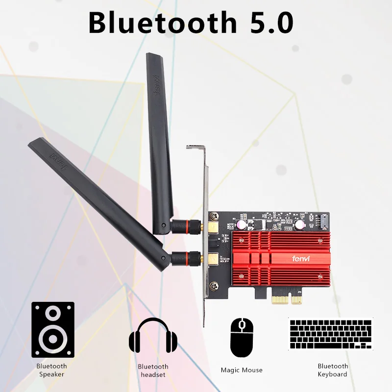 3000 Мбит/с Dual Band 2 4 Гбит/с WiFi 6 AX200 гигабитная сетевая карта Pcie Wi Fi Bluetooth 5 0