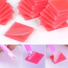 2*2 см круглая квадратная точка приклеивающаяся коробка для хранения перьевой ручки Этикетка Бумага для DIY клеевая глина инструмент ручной работы алмазная живопись принадлежности