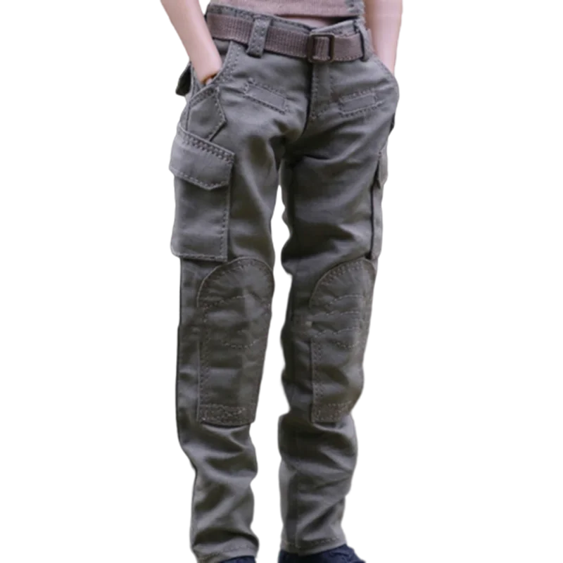 

1/6 Scale Female Clothes Accessory Soldier Combat Pants Women Working Trousers for 12" Figure Body Available in four colors