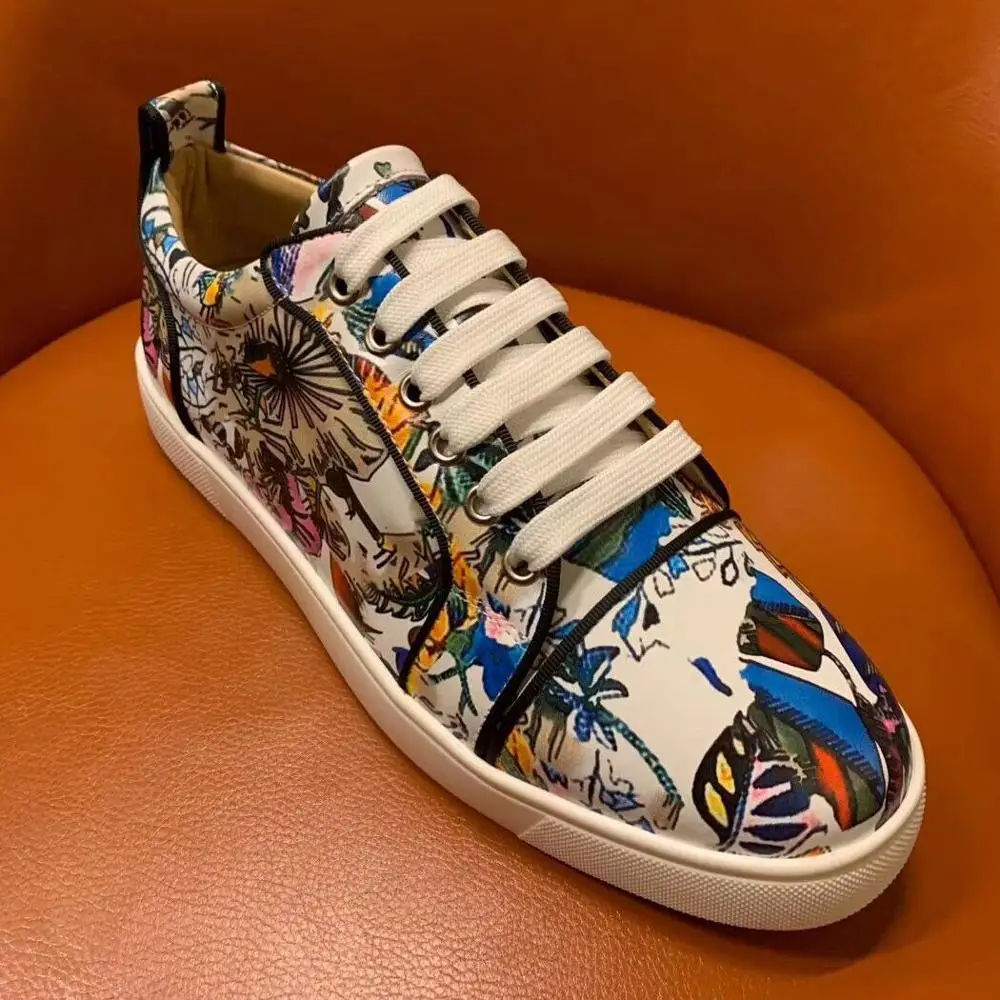 2022 Fashion Luxury brand Men designer Shoes Casual Loafers New Big Size 35-48 Lace up shoes Moccasins Suede Leather | Обувь