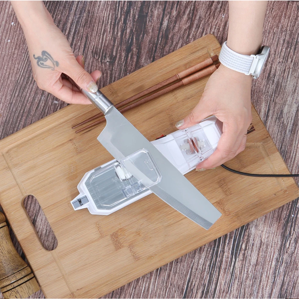 Обновленная электрическая точилка для кухонных ножей профессиональная