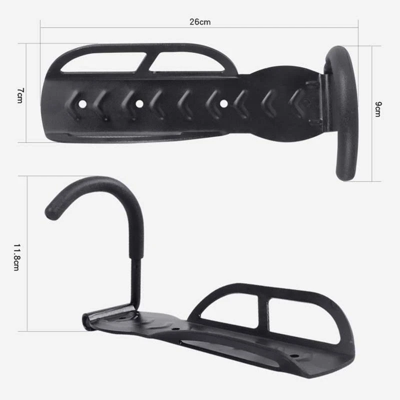 3 Pcs Bike Wall Stand Holder Mount Bicycle Mountain Storage Mounted Rack Stands Steel Hanger Hook | Спорт и развлечения