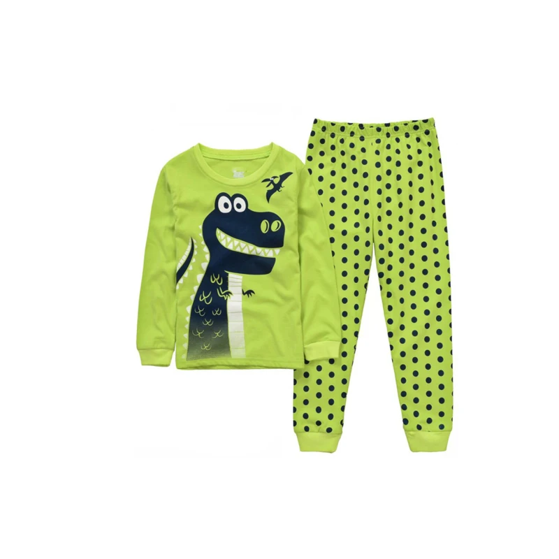 Осенняя детская одежда для мальчиков и девочек детские пижамы мультяшный Тигр с
