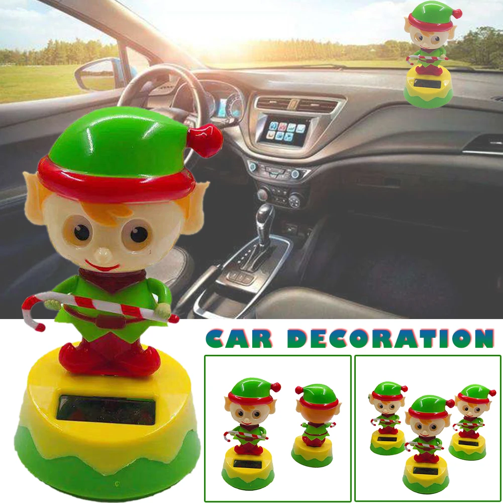 

Solar Powered Dancing Doll Swinging Animated Bobble Dancer Toy For Car Dashboard Office Desk Home Decor Fashion
