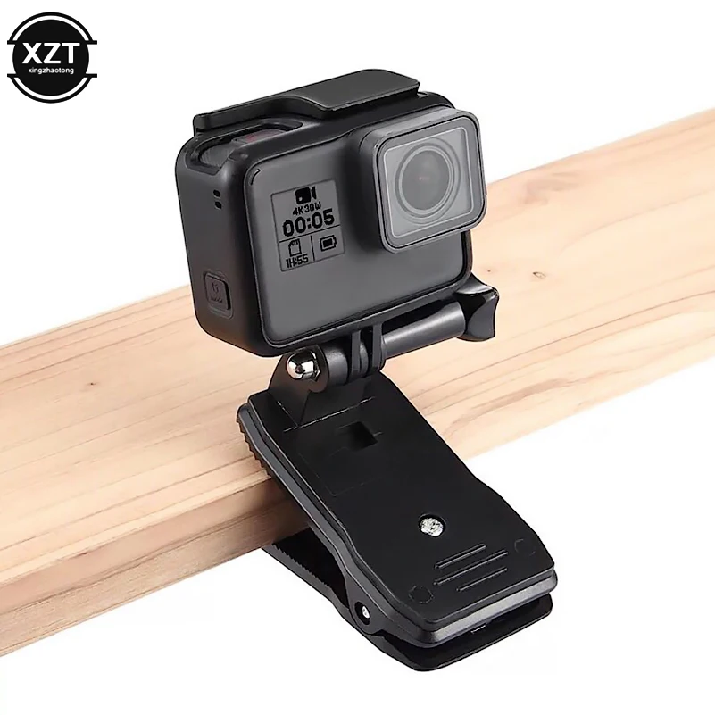 Зажим для экшн-камеры GoPro Hero 7 6 5 4 зажим рюкзака крепление серфинга вращение на 360