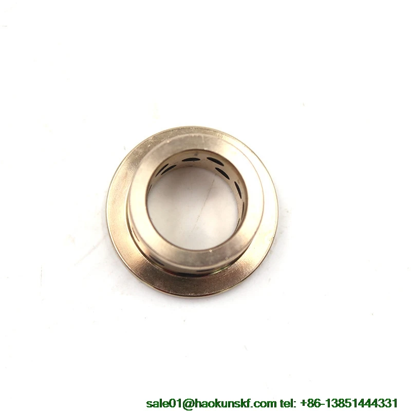 

JFB354520 / 3520F (Размер: 35*45*20/60*5 мм) фланцевый твердый Смазывающий безмасляный графитовый латунный вкладыш | Медный подшипник MPFZ35 * 45*20