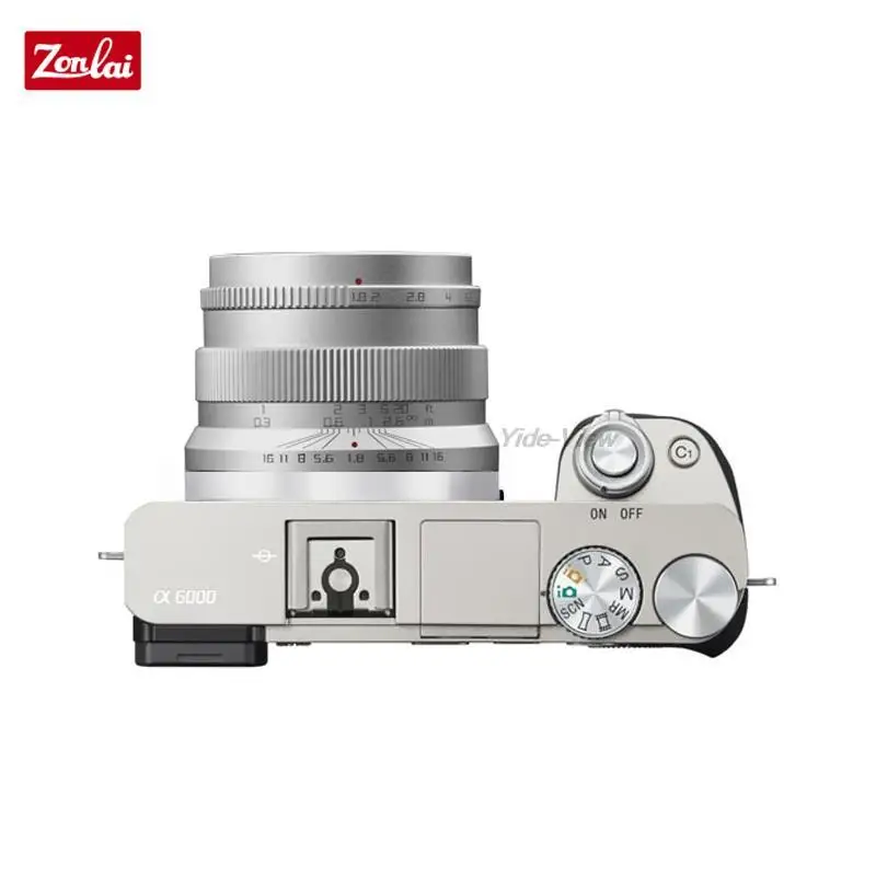 Zonlai 22 мм F1.8 ручной основной объектив для Fuji Sony E Micro 4/3 Canon фотографическое