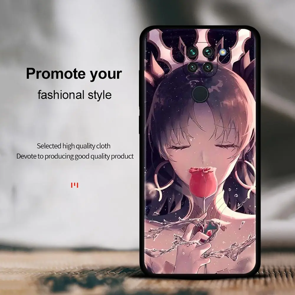 Чехол Fate Zero Tohsaka Rin для Xiaomi Redmi Note 10 Pro Max 5G 9 4G 9T 9S 8 8T 7 чехол K40 Plus 9A 9C оболочка |