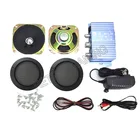 Комплект аудио для аркадных игр HIVI, стерео усилитель, зарядное устройство, динамики с сетчатыми аудиокомплектами для Raspberry Pi bartop Arcade 1up