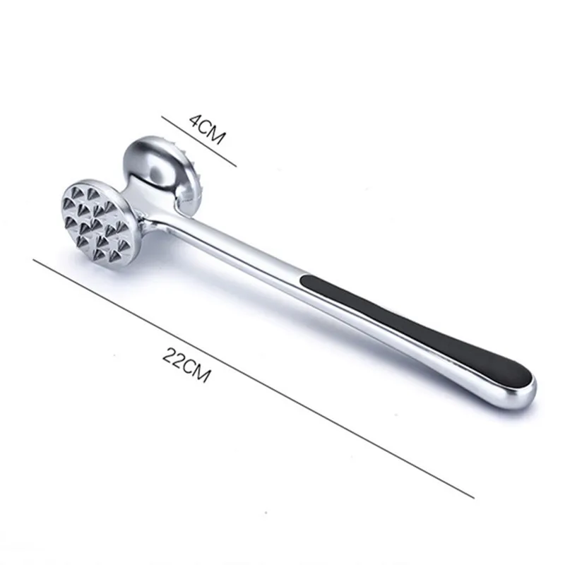 Zinc Alloy Meat Hammer Loose Pork Chop Steak Flesh Floss Tender Creative Kitchen Tool | Дом и сад