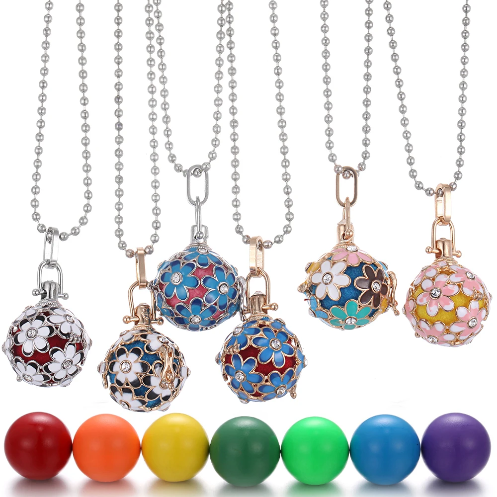 Ожерелье для беременных мексиканские колокольчики музыкальный ангельский шар