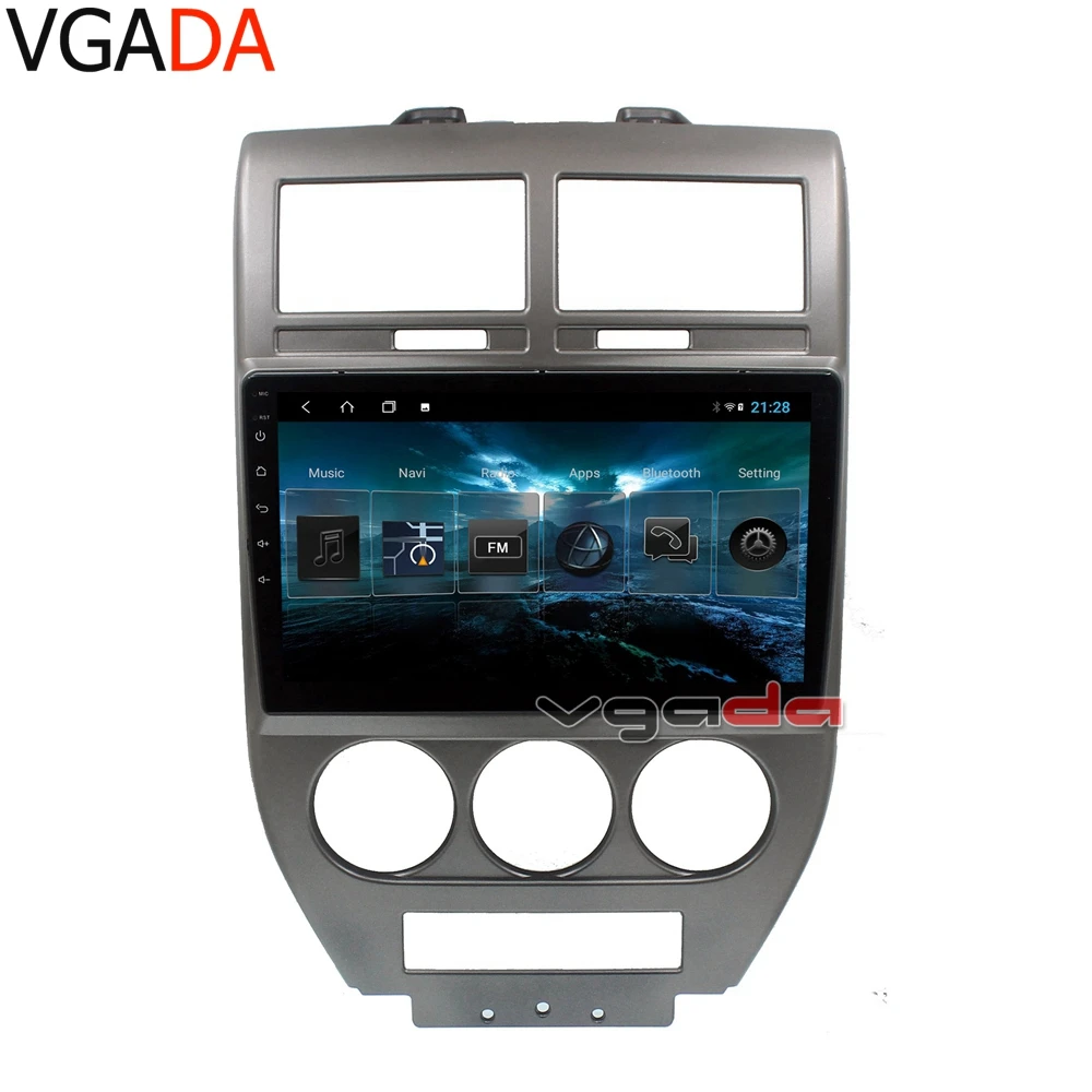 Автомагнитола 4 Гб ОЗУ + 64 ПЗУ Android GPS для Jeep Patriot Compass 2007 2010 автомобильное радио