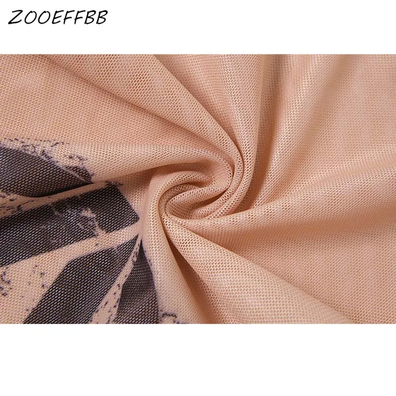 

ZKYZWX Sexy Mesh Bodycon Long Sleeve Rompers Womens Jumpsuit Y2K Party Aesthetic 2021 Summer Clothes One Piece Birthday Outfits