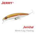 Jerry Arrow Minnow поплавок-приманка морской 9 см 7,9g Жесткий Пластик дребезжащий Джеркбейт разъем рыболовные Весы изогнутый корпус рыболовные снасти
