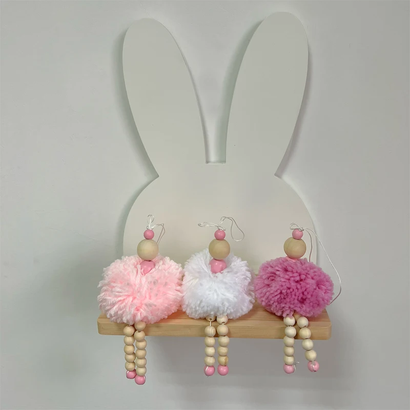 Настенные украшения в скандинавском стиле розовые для балерины девушек спальни