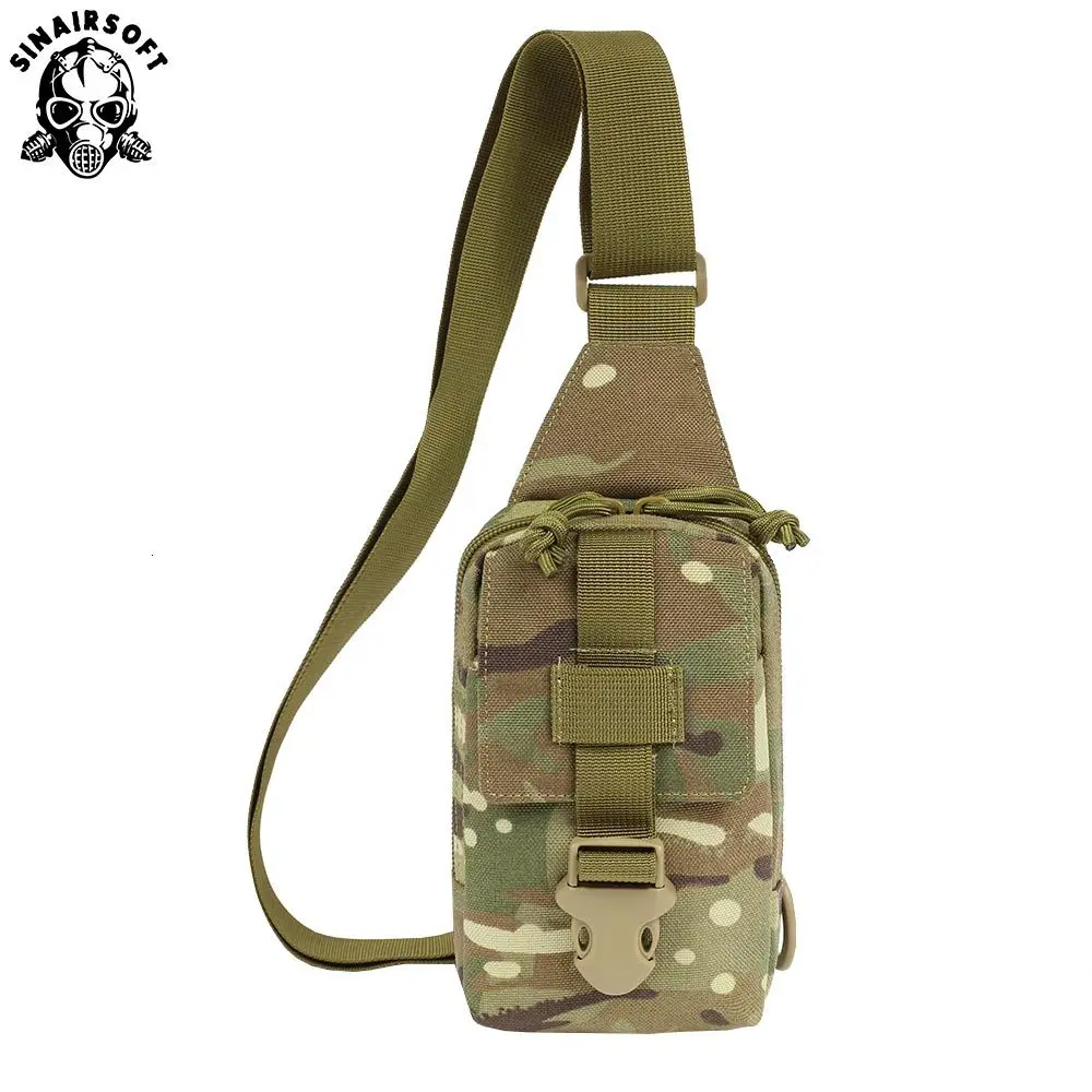 Военный тактический рюкзак SINAIRSOFT камуфляжная уличная спортивная сумка на плечо