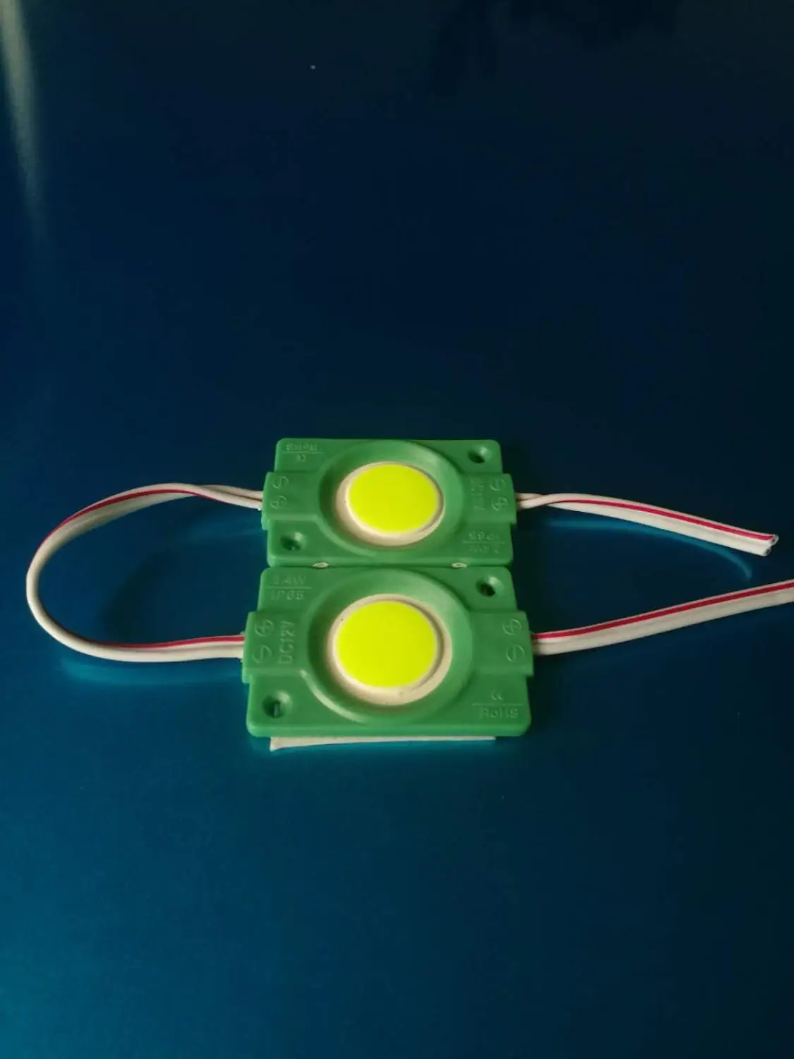 60 шт. 2 Вт DC12V IP65 UL перечисленные White 6500K теплый белый красный желтый зеленый