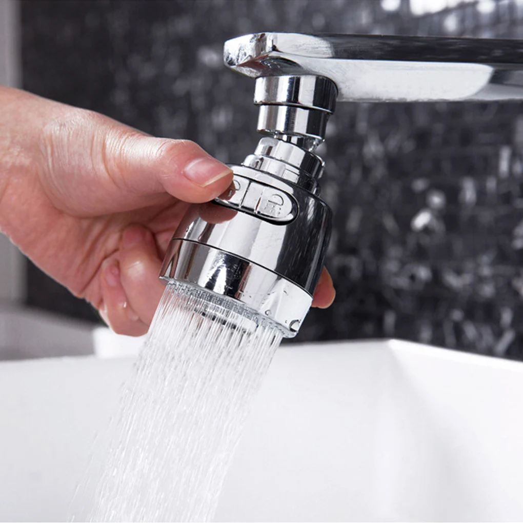 

Kitchen Faucet Aerator Adapter 360 Degree Tap Showerhead Flexible Adjustable Splash-proof Nozzle Sprayer Faucet Accessories