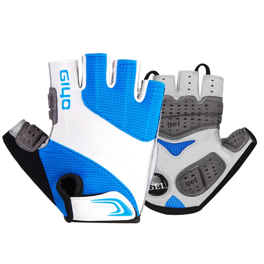

Hot Sell Cycling Anti-slip Anti-sweat Man Woman Half Finger Gloves Breathable Anti-shock Sports Gloves Bicycle Glove
