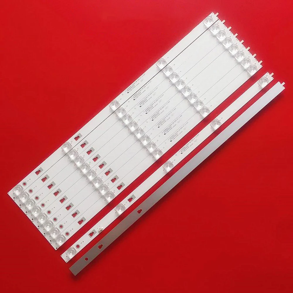 Светодиодная лента для подсветки Haier L55M5-AZ LED 55D05A-ZC23AG-07 LED 55D05B-06 ZC29AG-02 JVC LT-55MA877 LC546PU1L01, 10 шт.