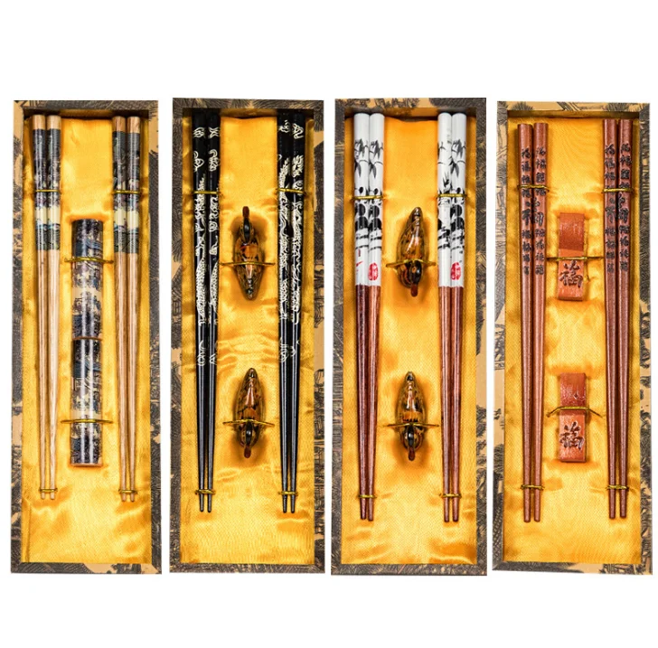 Китайские деревянные палочки ручной работы Пищевые Инструменты для еды