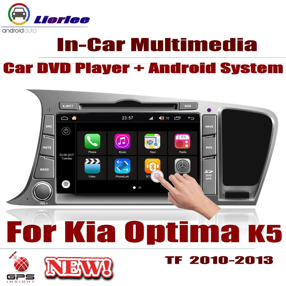 Автомобильный DVD плеер для Kia Optima K5 (TF) 2010 2013 GPS Navi навигация Android 8 Core A53 процессор IPS