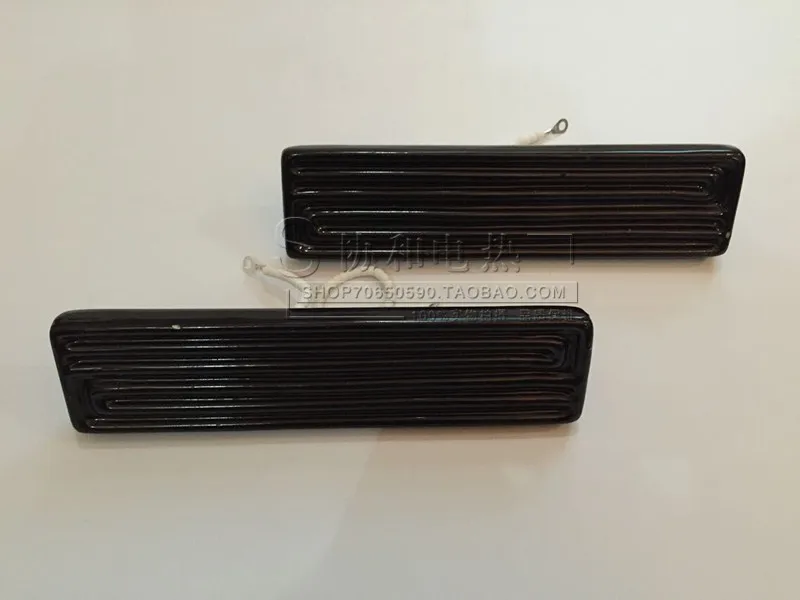 Керамическая нагревательная плитка с инфракрасным излучением 60x240 мм 220 В 400