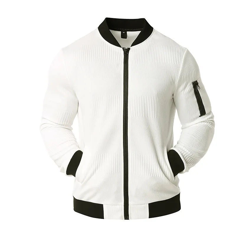 

New fashion zipper bomber coats & jackets mens casual jacket coat sportwear outwear windbreaker jacket sweatshirt 2020