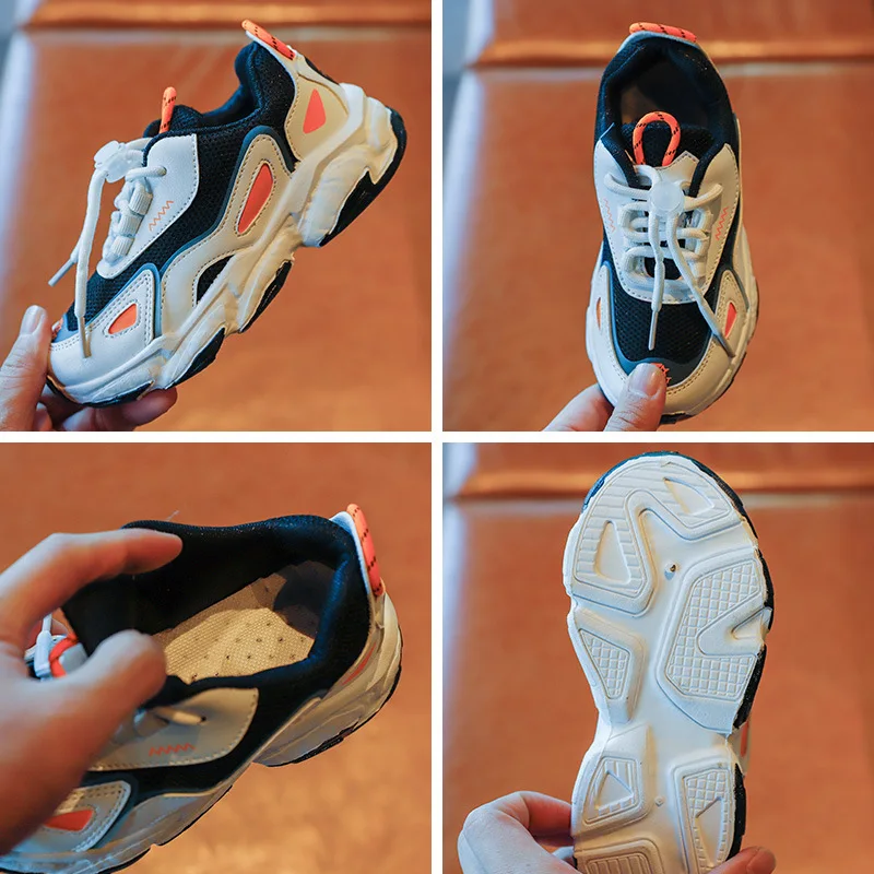 

Children's Shoes 2021 Spring and Autumn New Children's Breathable Mesh Sneakers Girls and Boya Single Shoes Boys Old Shoes 26-37