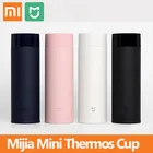 Мини-термос Xiaomi Mijia, 350 мл, двухслойная, вакуумная, для сохранения тепла, портативная, из нержавеющей стали
