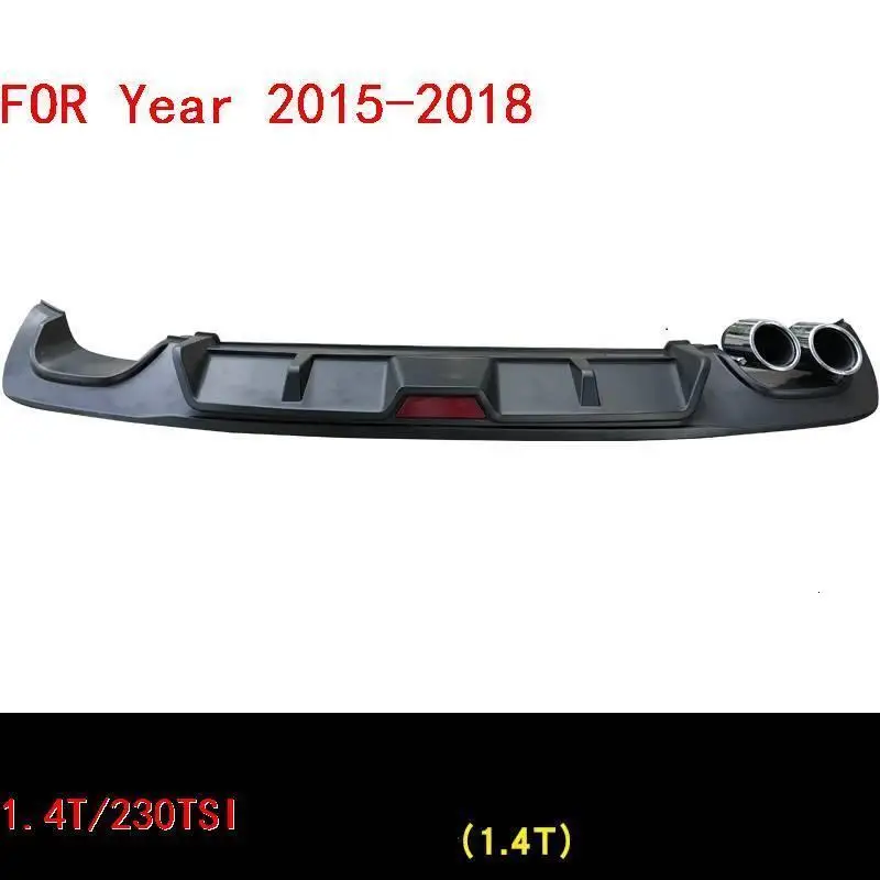 Rear Diffuser tuning Car Lip Automobiles Exterior Styling Mouldings Front Bumpers protector 15 16 17 18 FOR Volkswagen Jetta