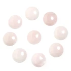 2010 шт., розовый КВАРЦЕВЫЙ кабошон с плоским основанием, 4-25 мм