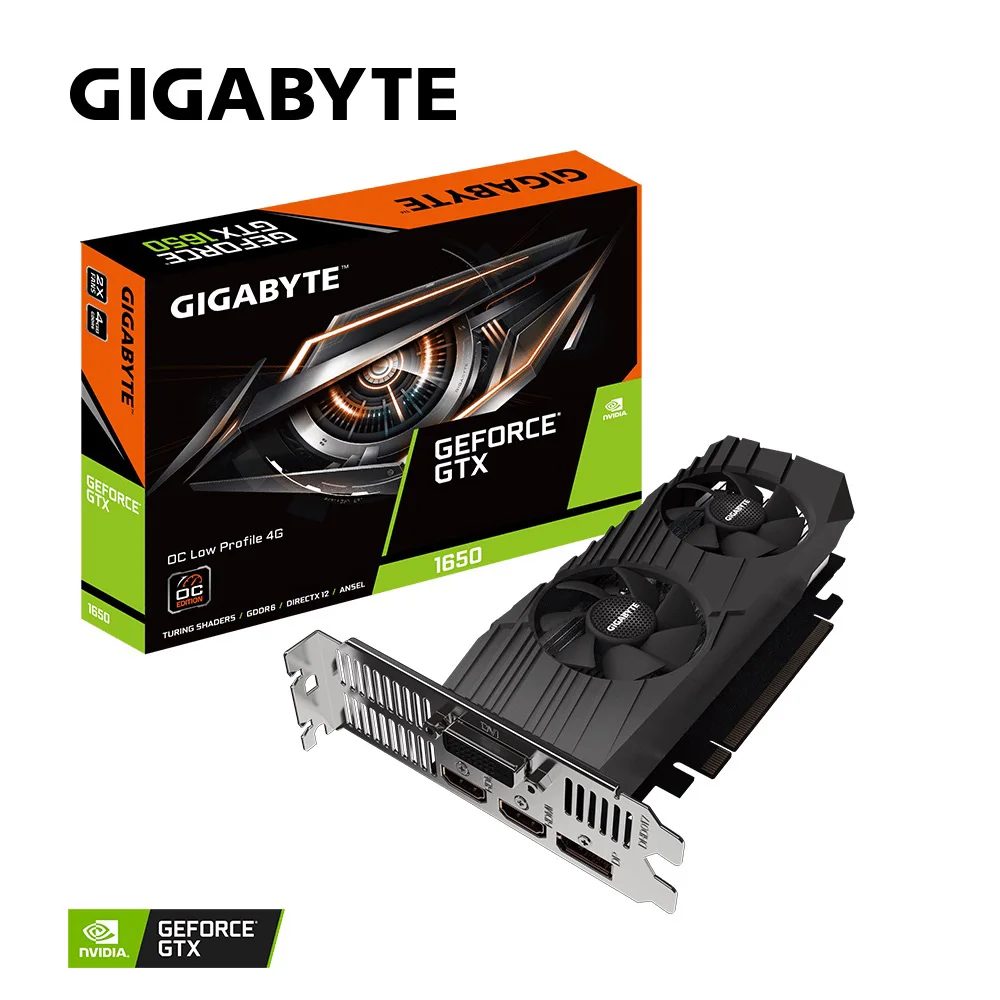

Новая Видеокарта GIGABYTE GTX 1650 OC 4G GDDR6 GTX1650