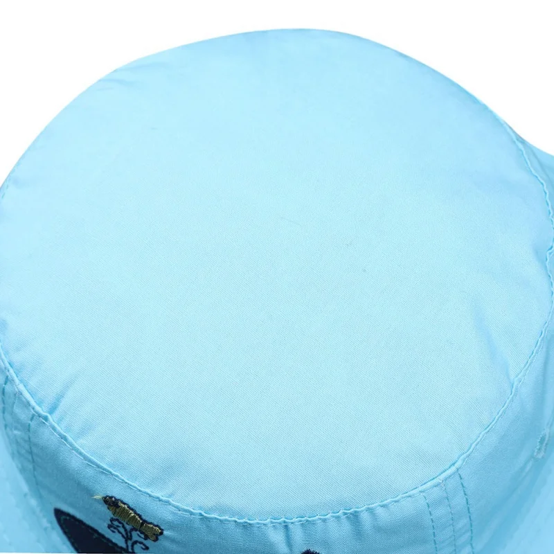 Осенние повседневные Панамы кепки с рисунком для маленьких мальчиков и девочек