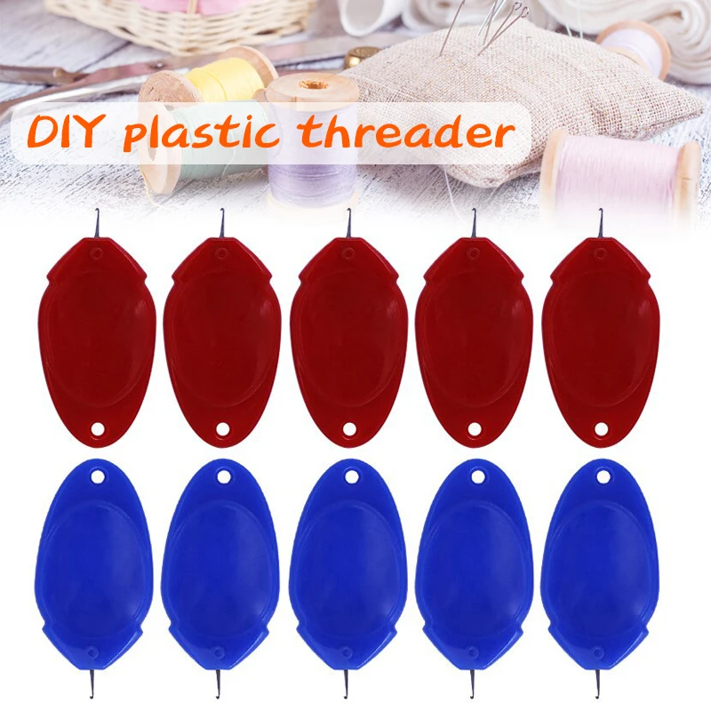 

Новый простой Threader 10/20 шт железный провод простой Threader старый человек DIY ручные швейные инструменты игольчатый износ линия лист BN99