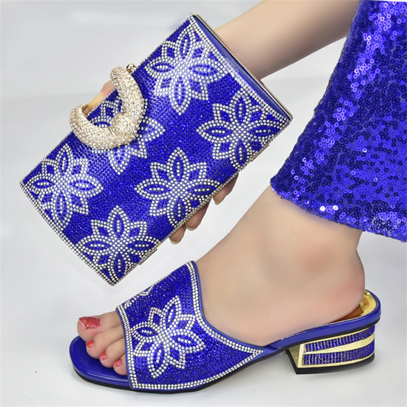 Новое поступление распродажа комплект женской подходящей обуви и сумочки