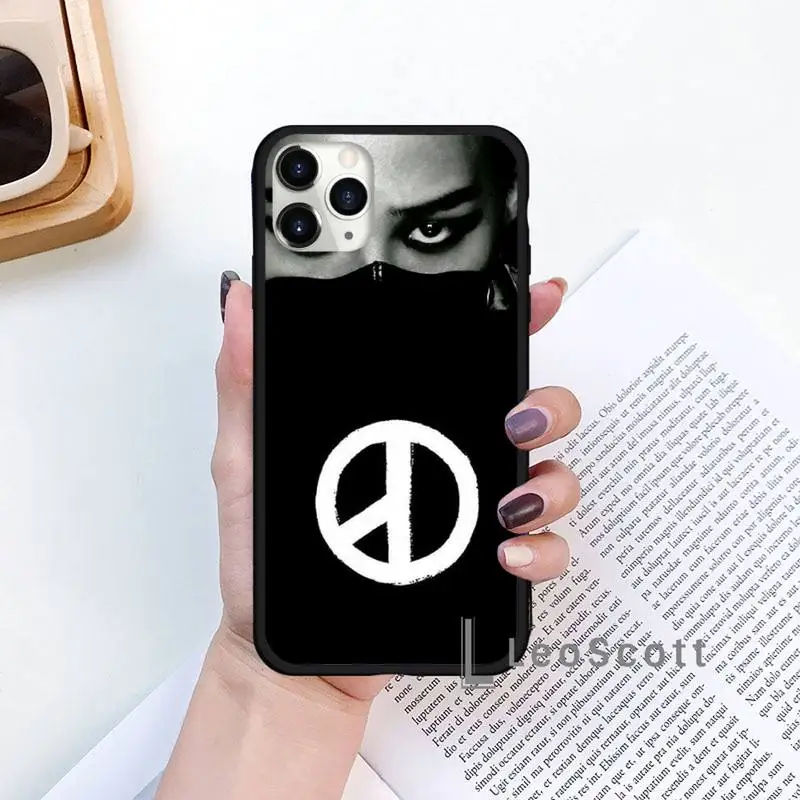

KPOP HOT INS G dragon peaceminusone DIY Phone Case for iPhone 11 12 mini pro XS MAX 8 7 6 6S Plus X 5S SE 2020 XR