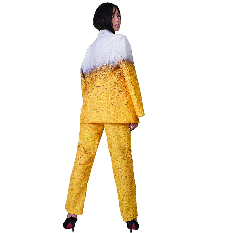 Женский костюм на Октоберфест нарядное платье желтая пивная одежда ролевая игра