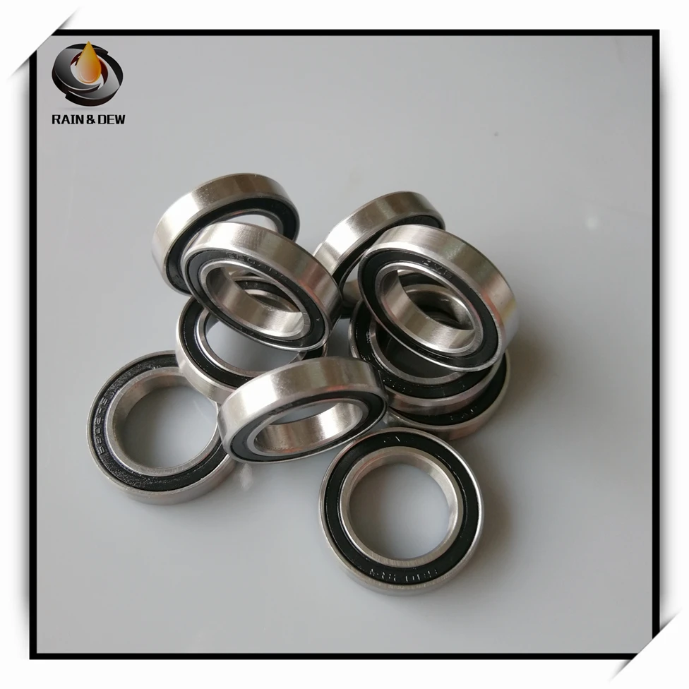 5 шт. 6802 2RS подшипник 15*24*5 мм фотометрическая тонкая секция 61802RS ABEC 7 6802RS|Подшипники|