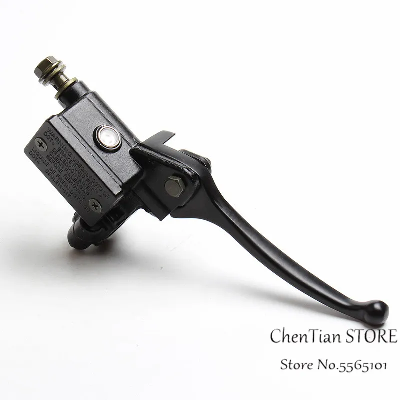 Front Brake Lever Master Cylinder Pump Right 22mm 7/8&quot Side Banjo Bolt for Honda Kawasaki Suzuki Benelli | Автомобили и