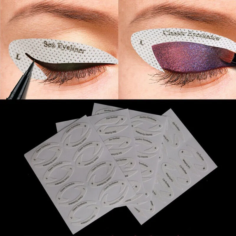 

Eye Shadow Line Template Paste Easy To Use Diy Eye Makeup Cosmetic Tools .
