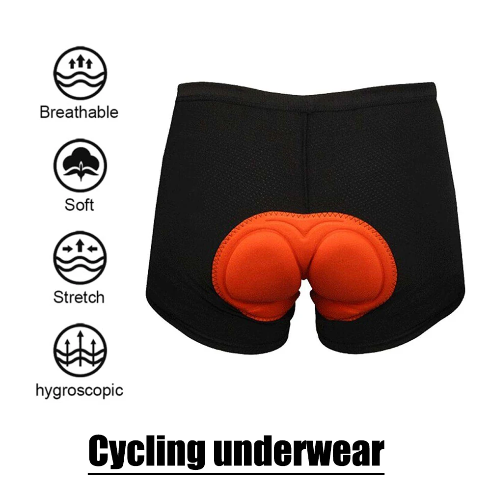 

Cycling Underwear Pants Bike Short Pants 3D Padded Bicycle Shorts Sponge Pants Breathable Cycling Underwear For MTB